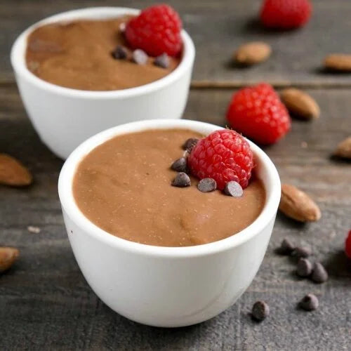 Chocolate pudding almond milk