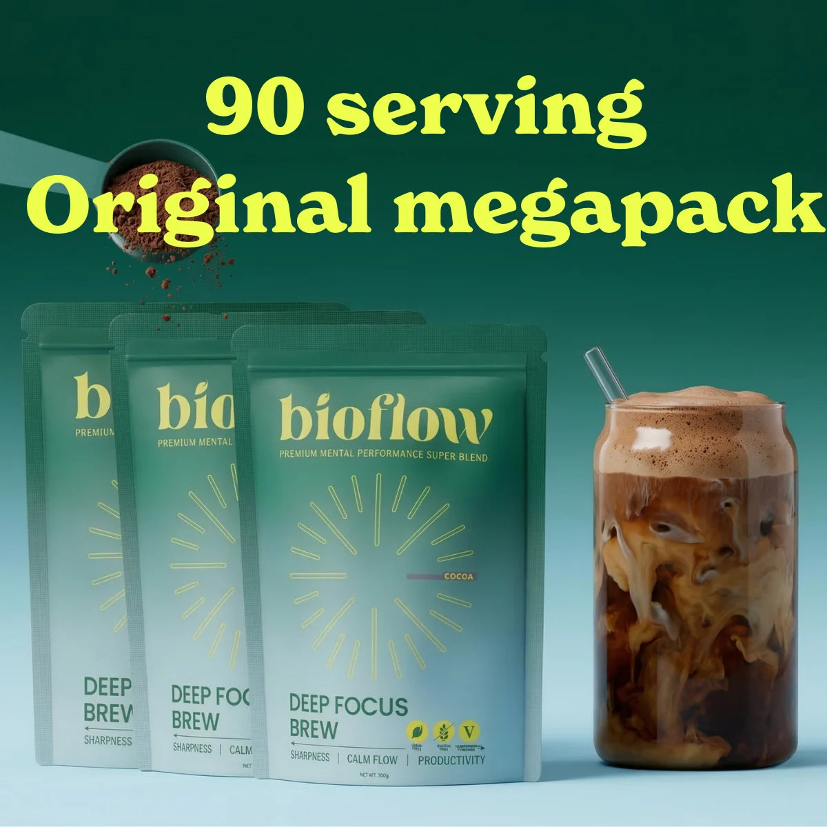 90 Servings | Deep Focus Brew