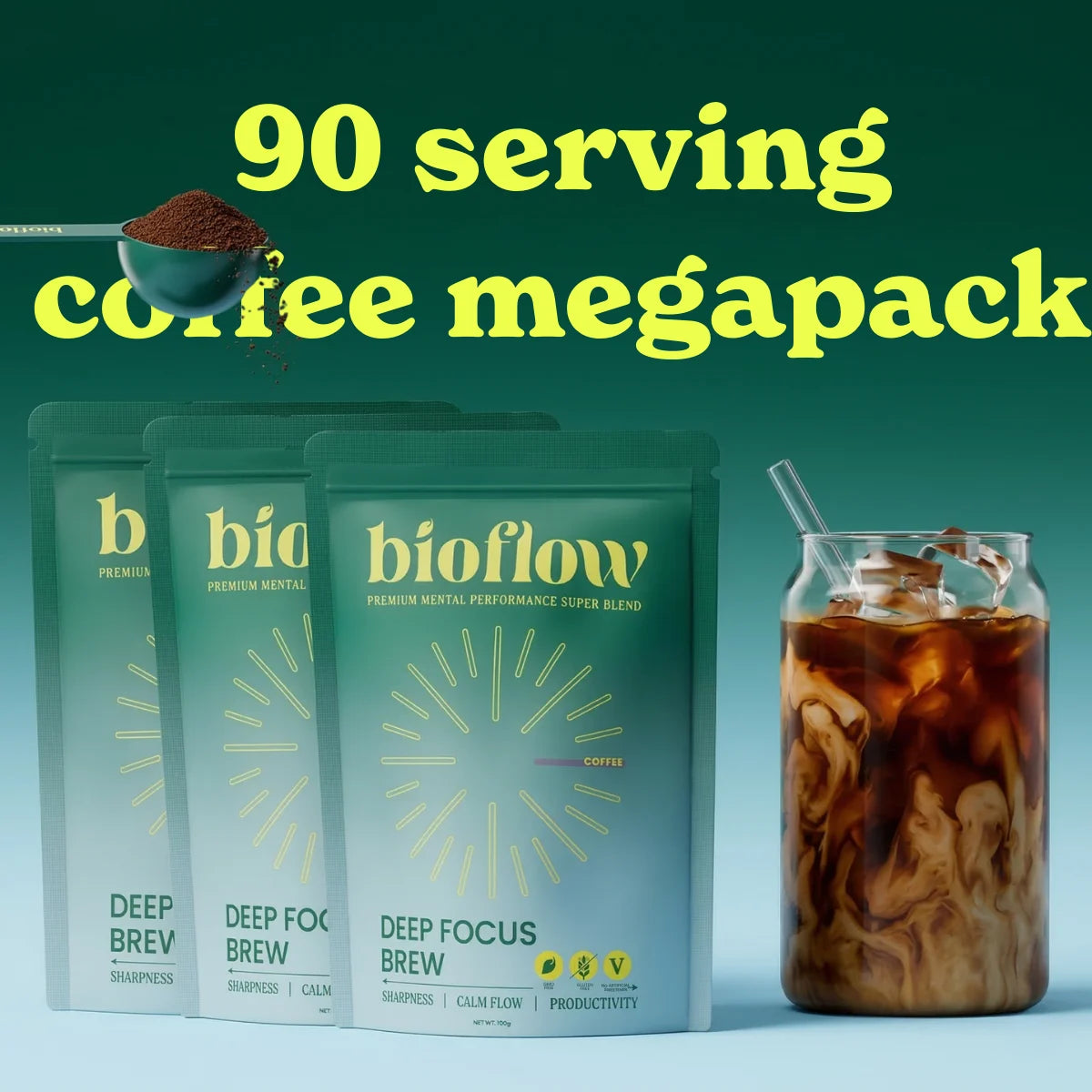 90 Servings | Deep Focus Brew