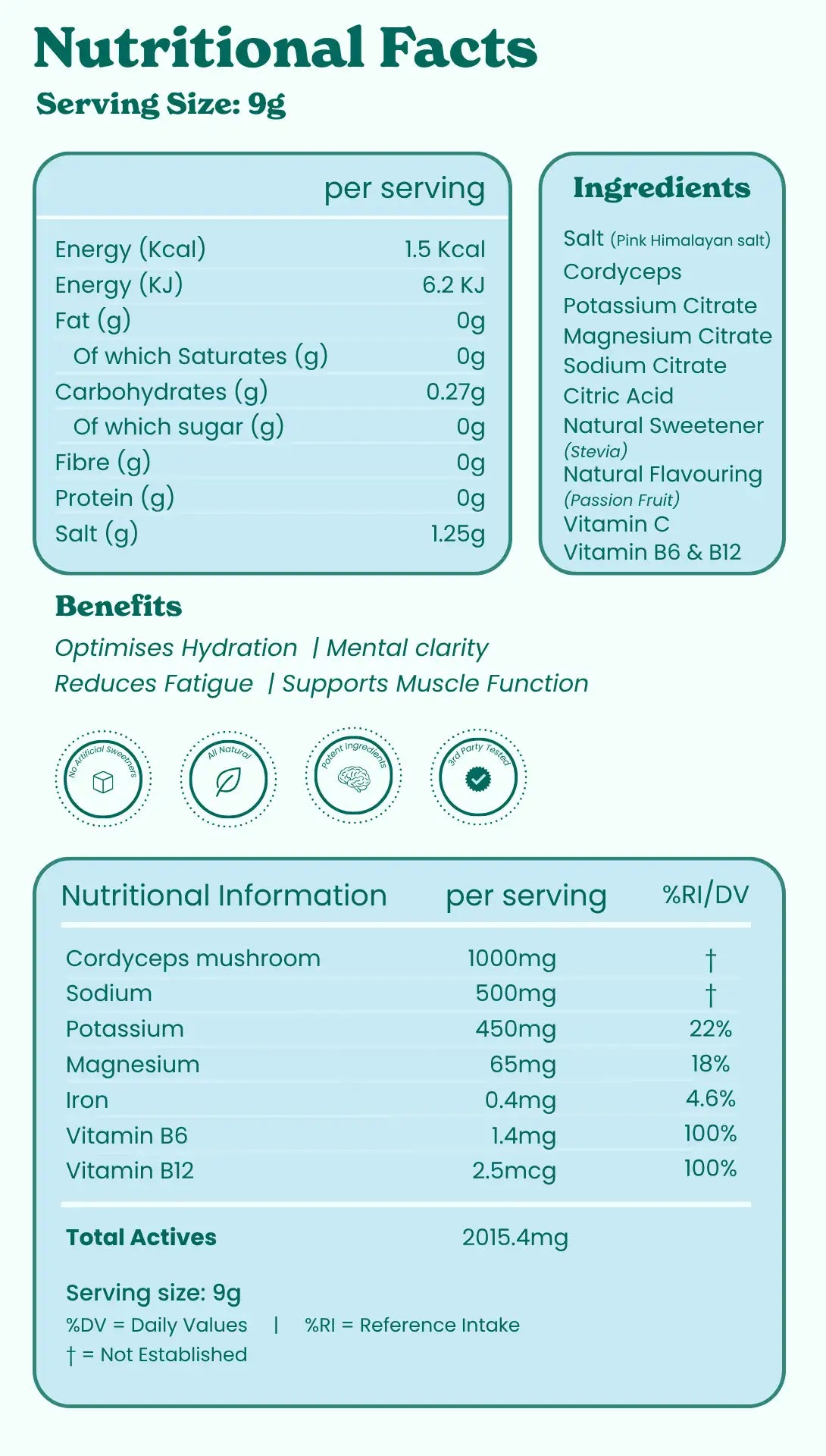 Nutritional Information